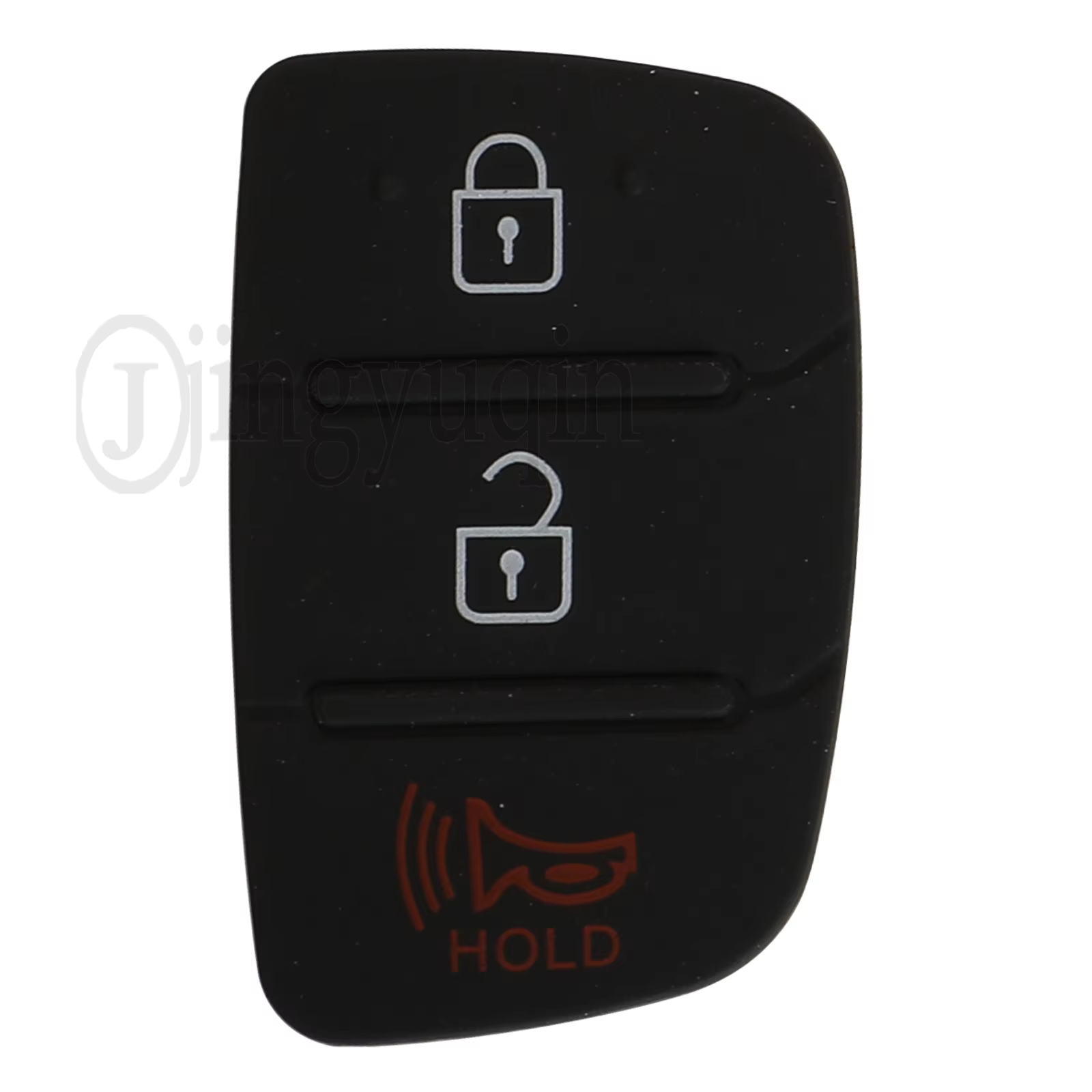 Jingyuqin 10 pièces tampon de réparation de clé à distance de voiture pour Mistra Hyundai HB20 SANTA FE IX35 IX45 housse de clé 2/3/4 boutons de remplacement