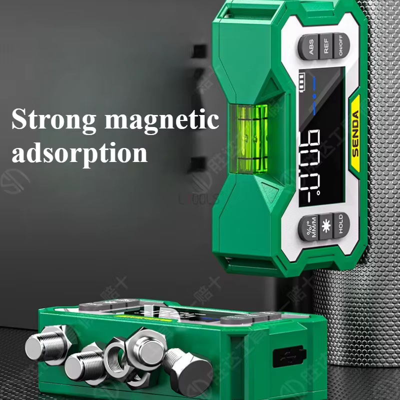 Inclinomètre numérique électronique laser domestique 360 ° Jauge d'angle