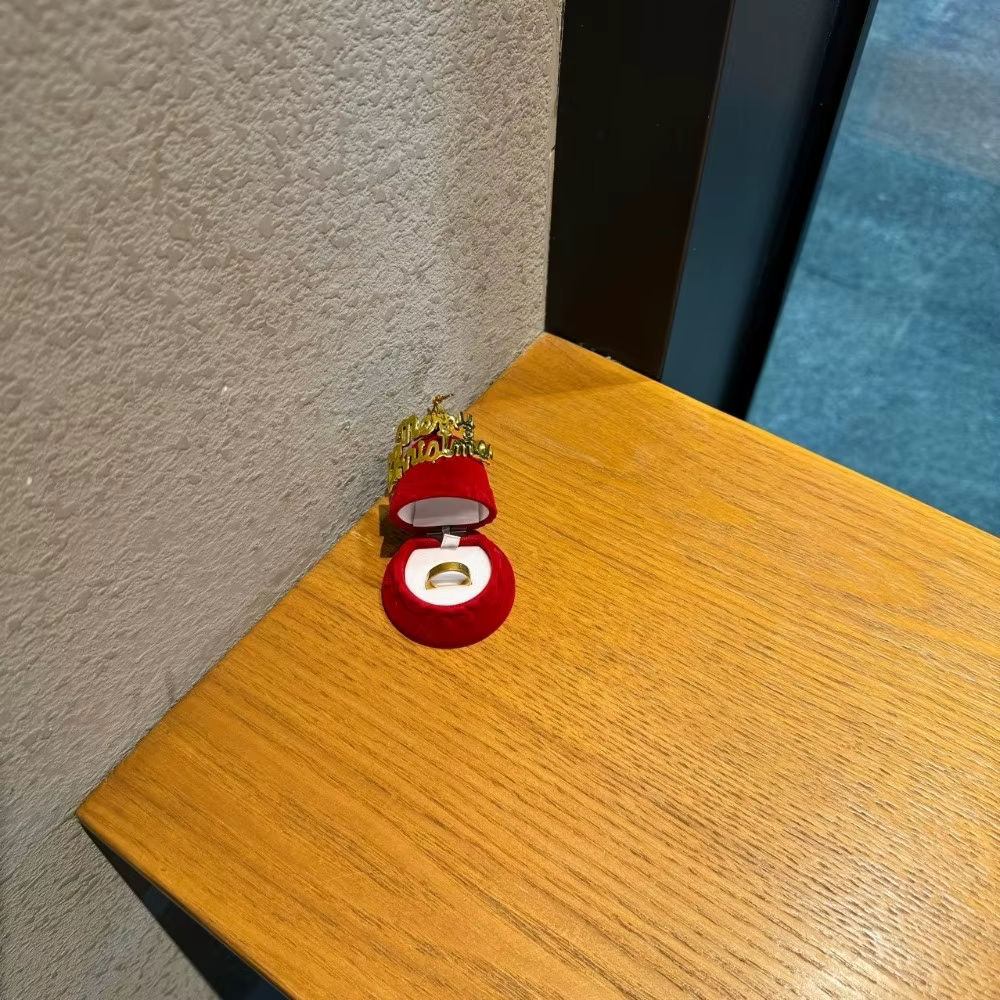 Cloche de noël boîte à bijoux
