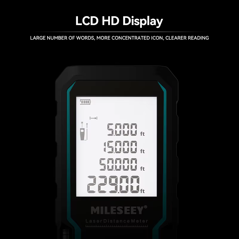 MILESEEY metre laser, telemetres laser