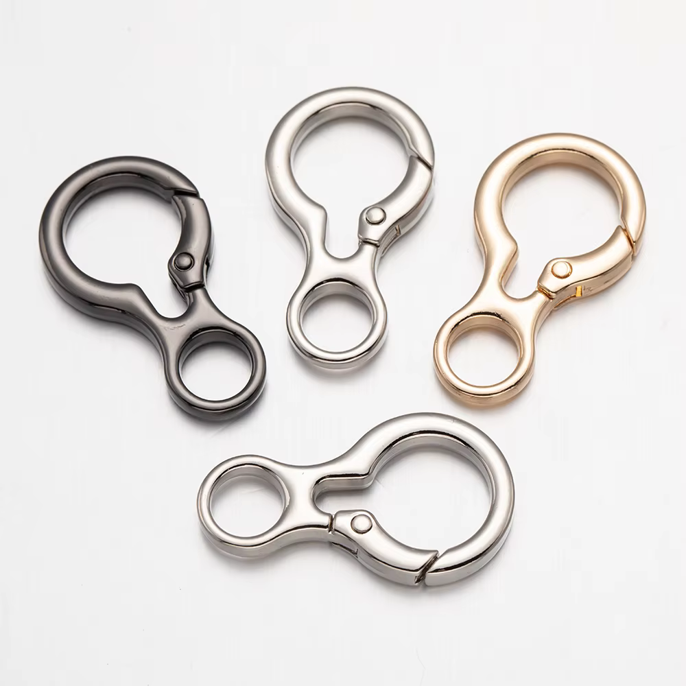 Porte-clés gourde, anneau à ressort