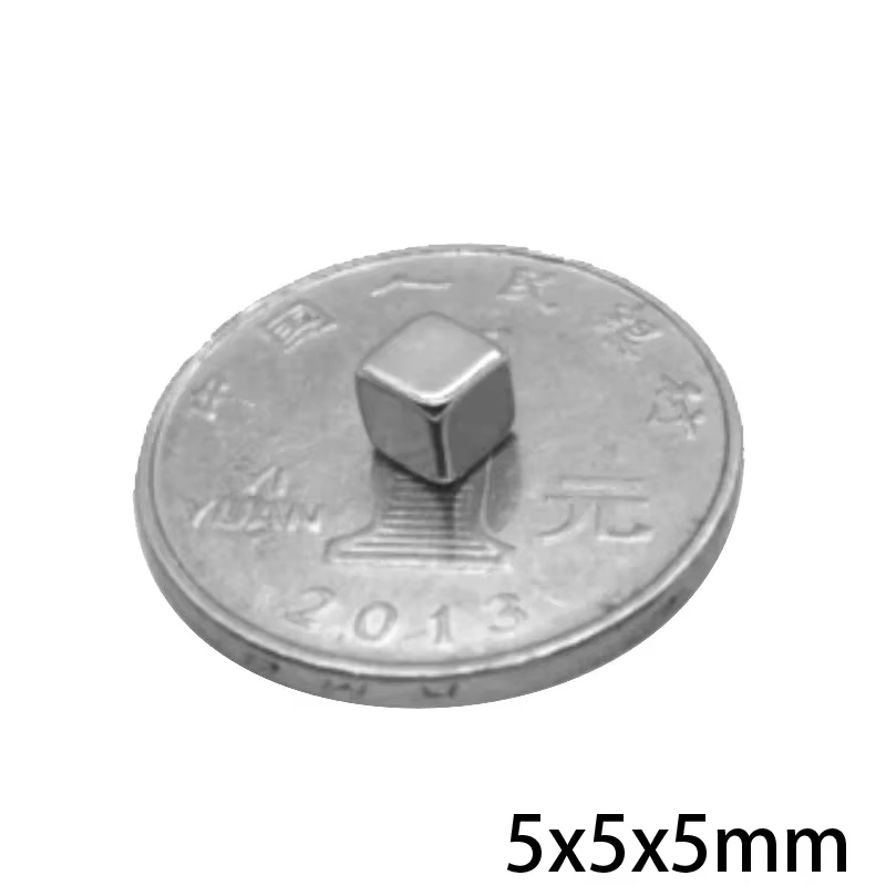Petits aimants carrés 5x5x5mm