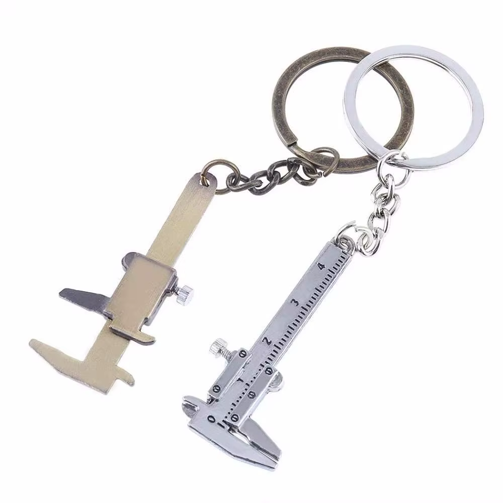 Règle réglable 0-4cm, porte-clés de voiture