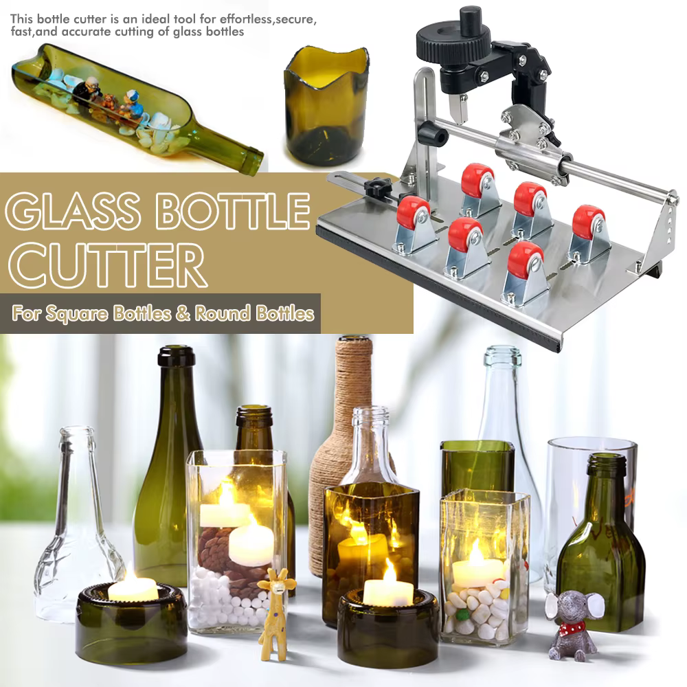 Coupe-bouteilles en verre amélioré - Outil de découpe