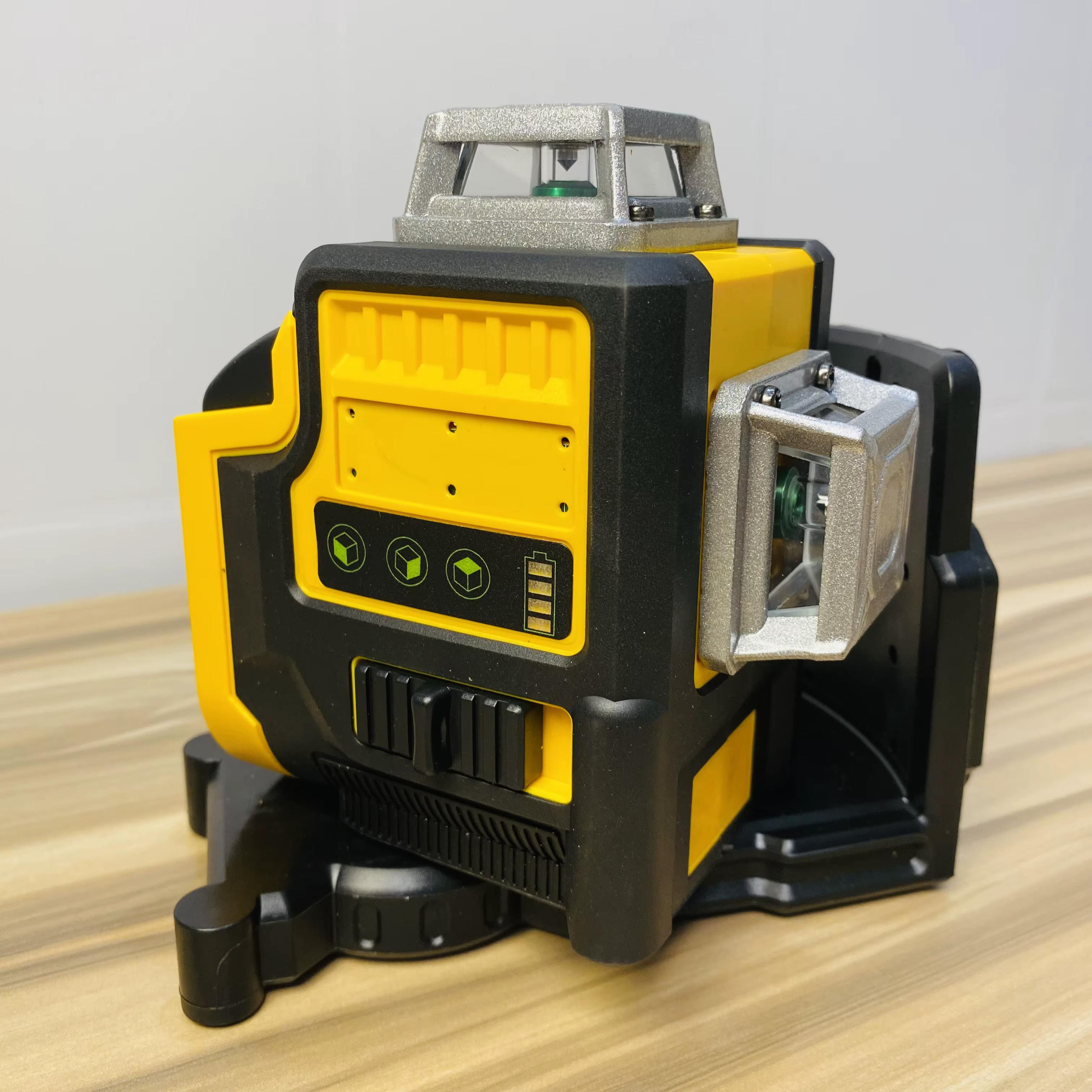Pour Dewalt 20V 18V batterie niveau Laser 12 lignes 3 côtés * 360 degrés Vertical auto-nivelant outil de ligne transversale horizontale et verticale
