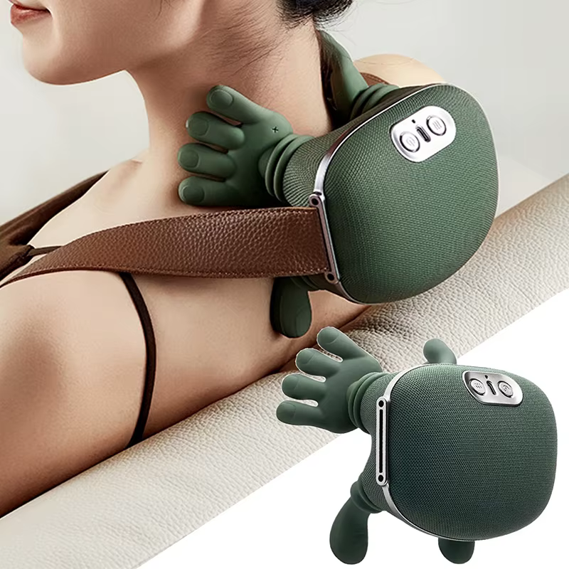 Masseur Bionique Cou et Épaules 2026 N7 – Châle de Massage par Pétrissage à 3 Niveaux pour le Cou