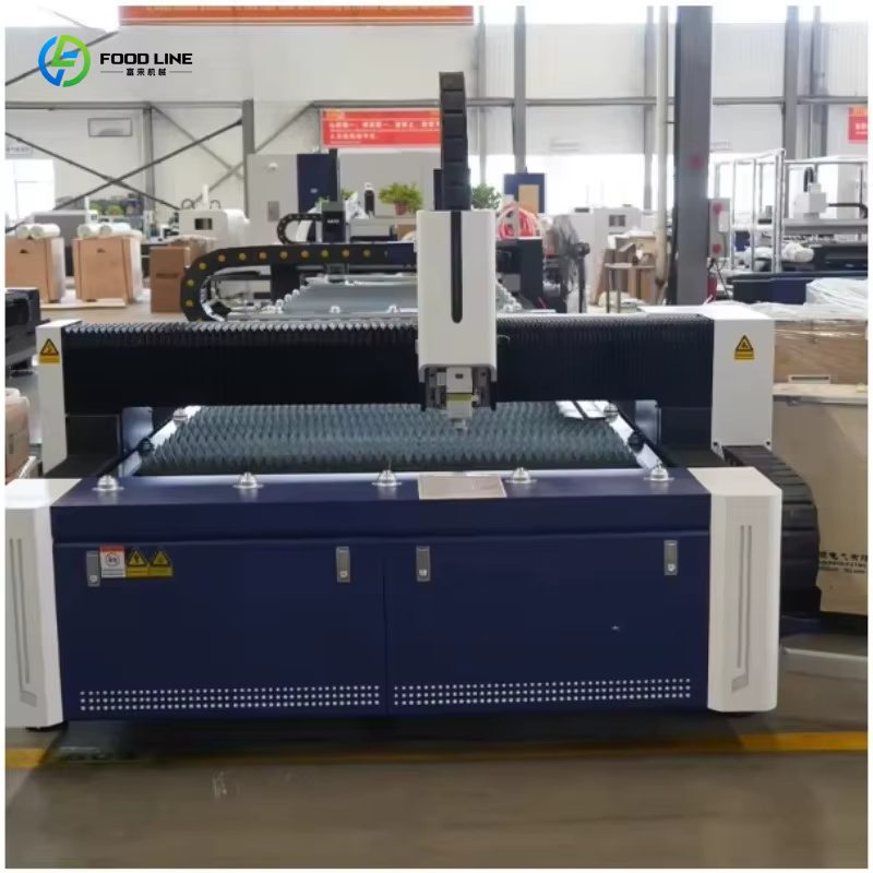 Machines de découpe de tôles métalliques personnalisées, équipement de découpe laser à fibre 1500W
