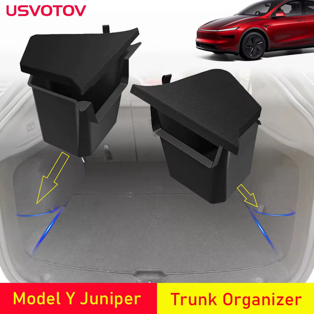 USVOTOV organisateur de coffre pour Tesla modèle Y Juniper Launch Refresh 2025 bacs de rangement