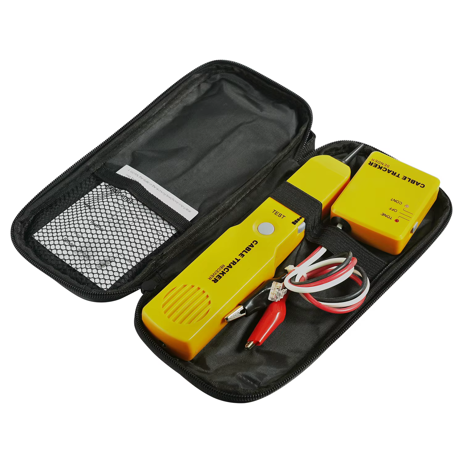 Testeur de Circuit traceur de fil, testeur de continuité de câble réseau, testeur de ligne téléphonique, générateur de tonalité et Kit de sonde, Tracke de câble métallique