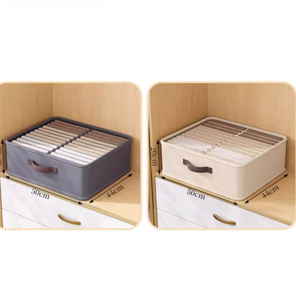 Armoire vêtements rangement organisateur pantalon pull T-Shirt boîte de rangement avec PP conseil armoire tiroir organisateur jean boîte de rangement