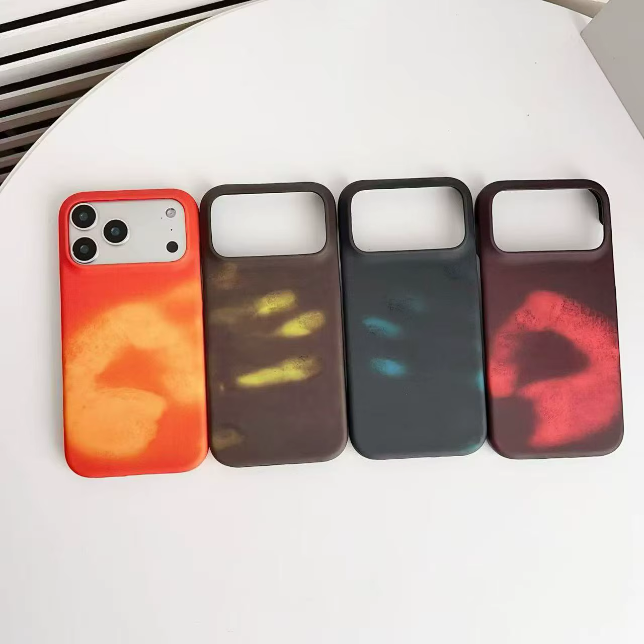 Coque de téléphone thermosensible compatible avec iPhone 17 Pro Max Air