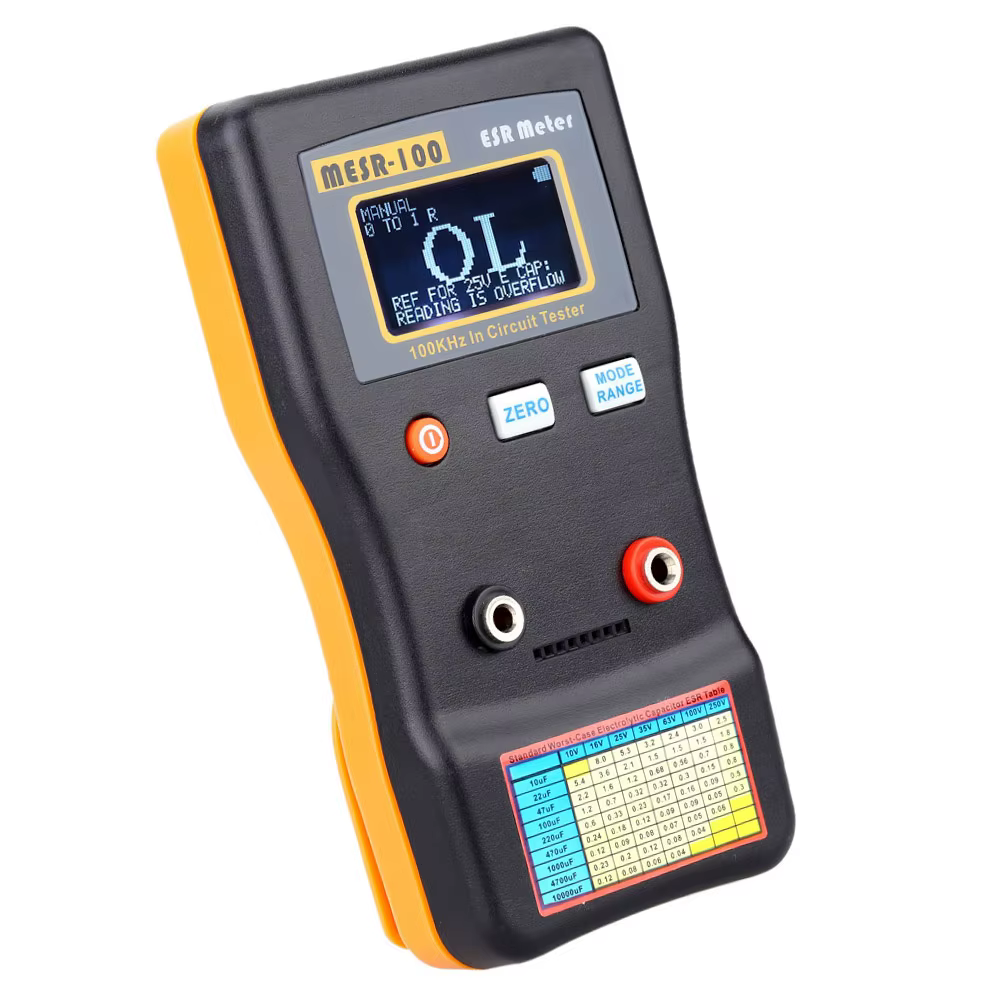 100 ESR capacité Ohm mètre mesure professionnelle résistance interne du condensateur