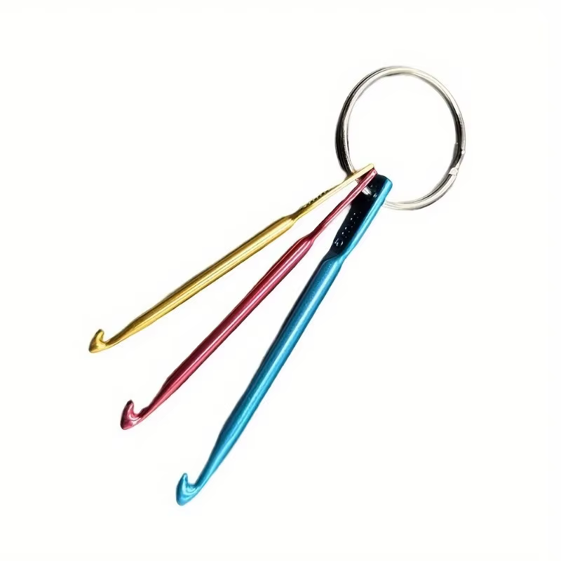 Crochet simple tête tressé pour porte-clés