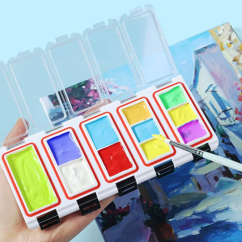 Boîte hydratante Portable pour aquarelle