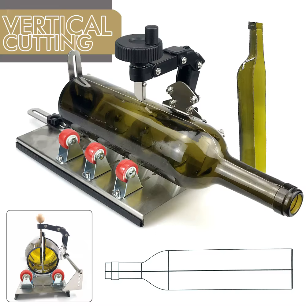 Nouveau coupe-bouteille en verre-outil de coupe de verre professionnel pour bouteilles carrées