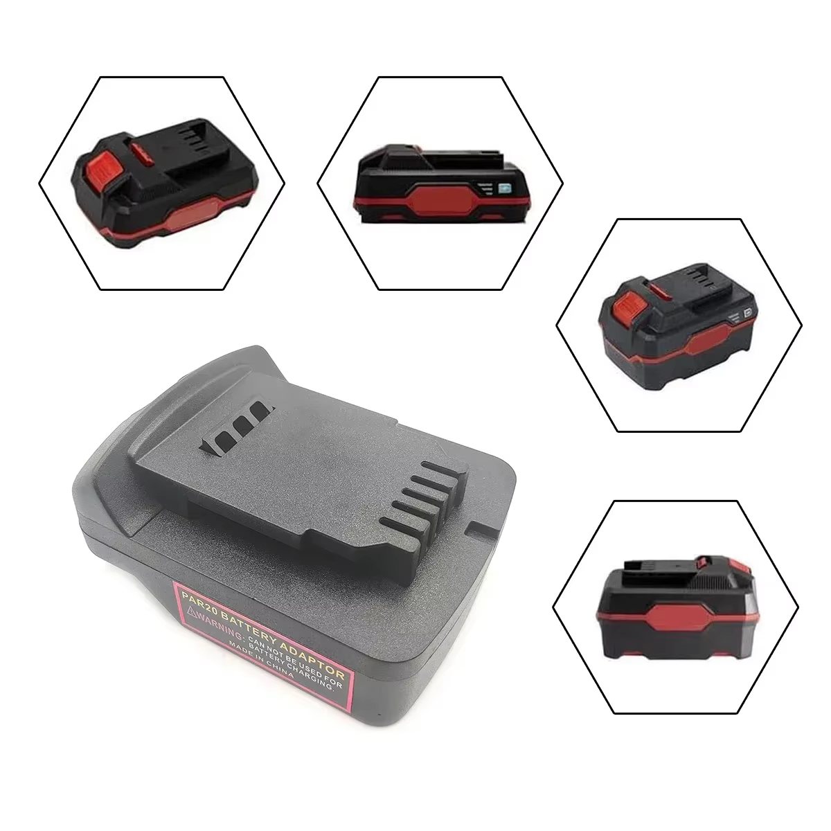 Pour Parkside 20V Batteries au Lithium convertisant pour Dewalt DCB série 18V/20V batterie au