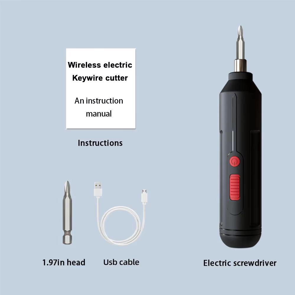 Tournevis électrique sans fil rechargeable