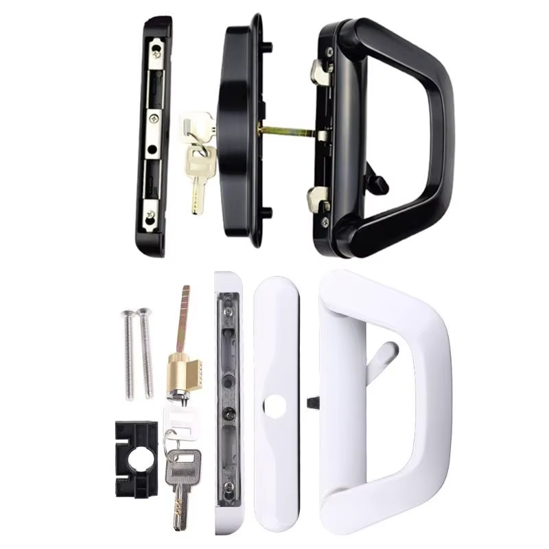 Poignée de porte de remplacement moulée sous pression pour portes coulissantes