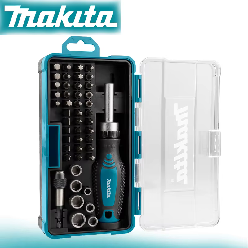 Makita B-36170 Jeu de douilles et embouts à cliquet (47 pièces)
