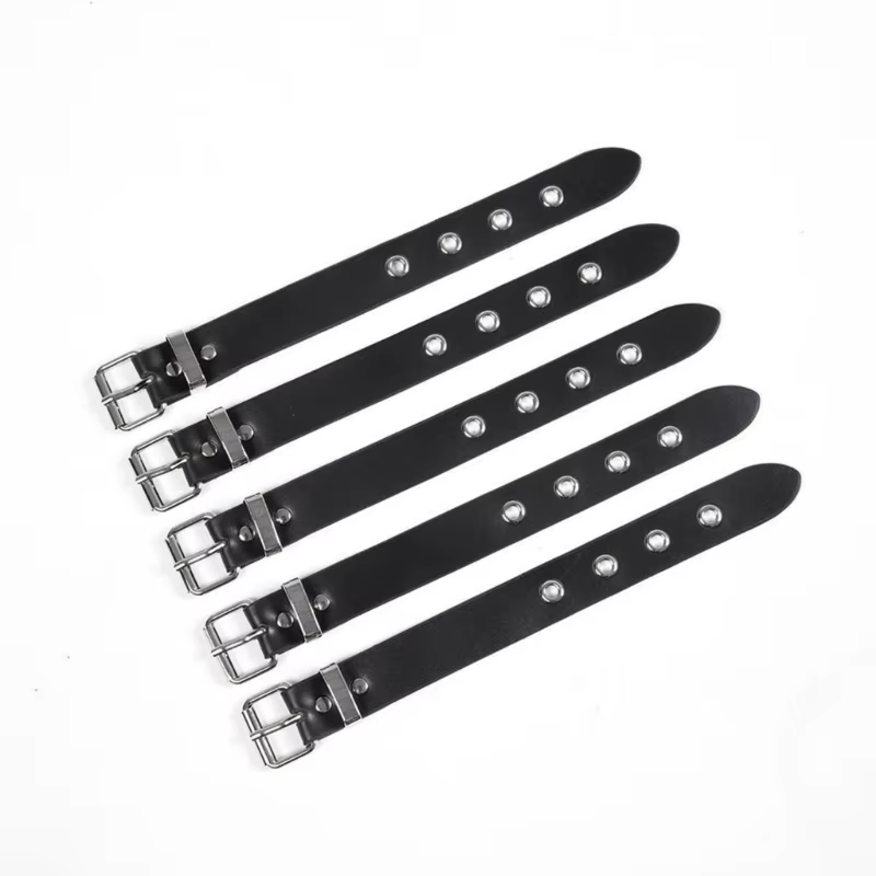 Cool Punk Bracelets hommes femmes rétro Bracelet réglable poignet ceinture boucle Styles manchette Bracelet pour fête Club usage