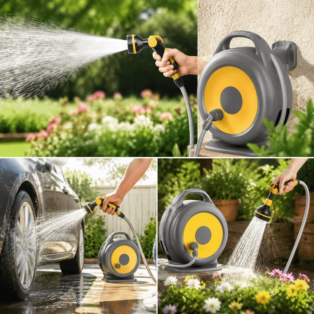 Buse de tuyau d'arrosage de jardin multifonctionnelle