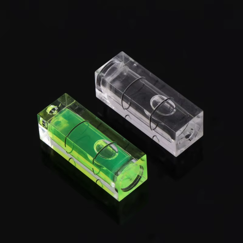 5 Pieces Mini Bubble Spirit Level 10x29mm Picture Hanging Small Square Levels