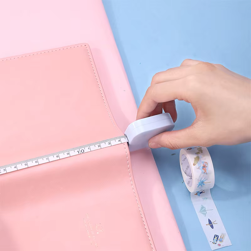 Deli – ruban à mesurer Portable en cuir