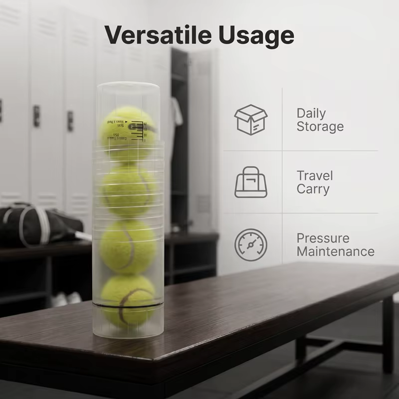 Tube de stockage sous pression 4 balles