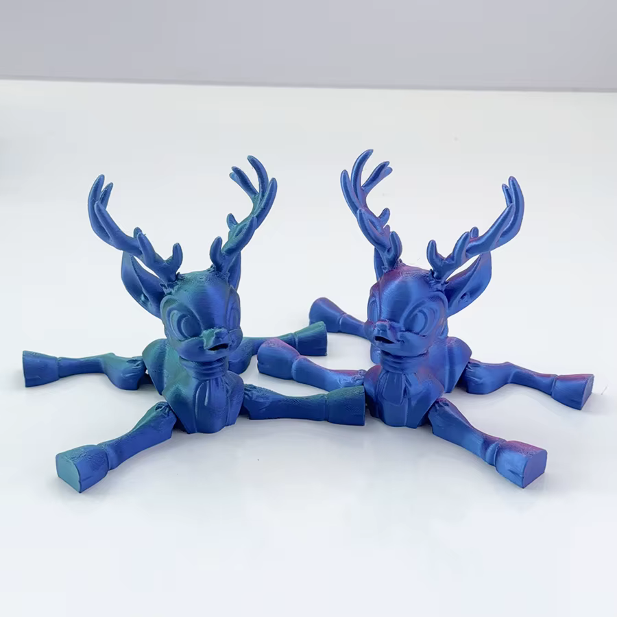 Modèle de renne mignon imprimé en 3d