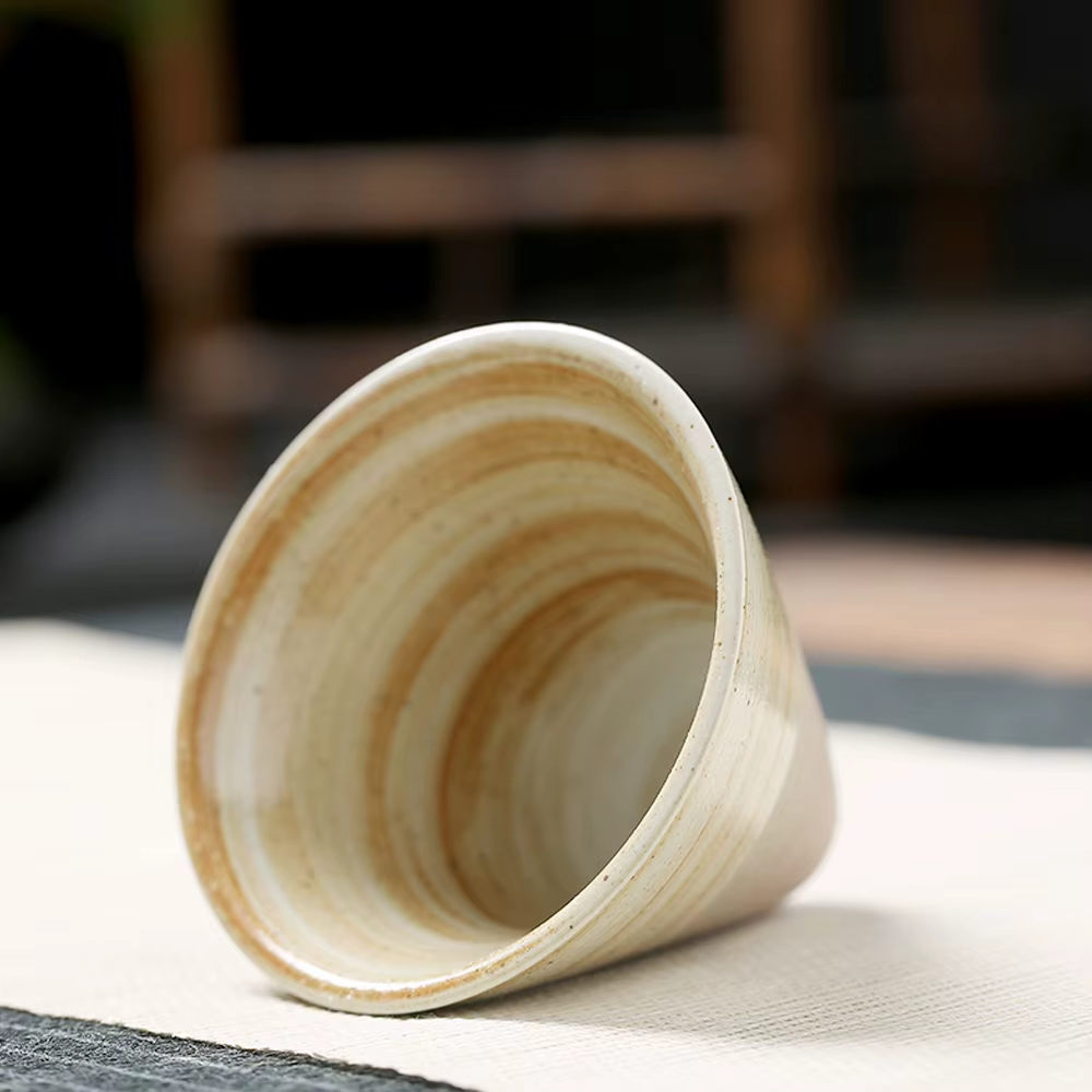 Tasse à café en céramique rétro créative