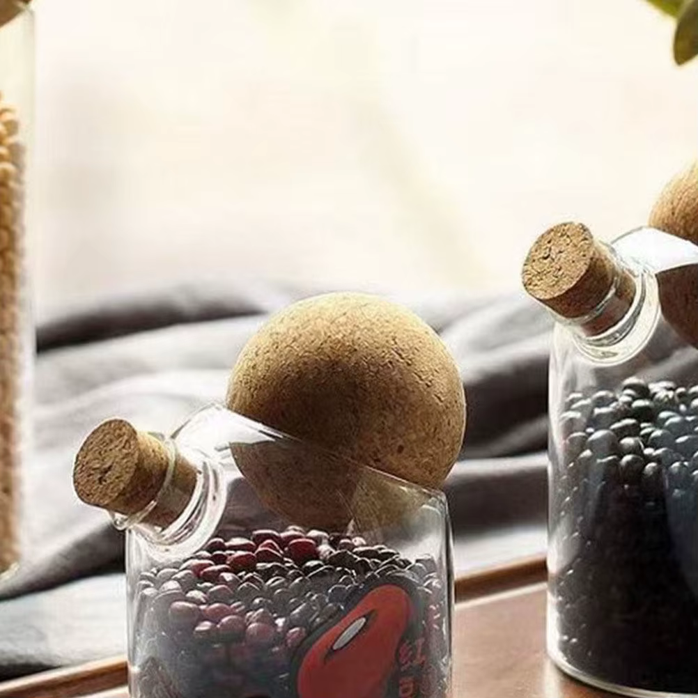 Bouchon de carafe à vin en bois