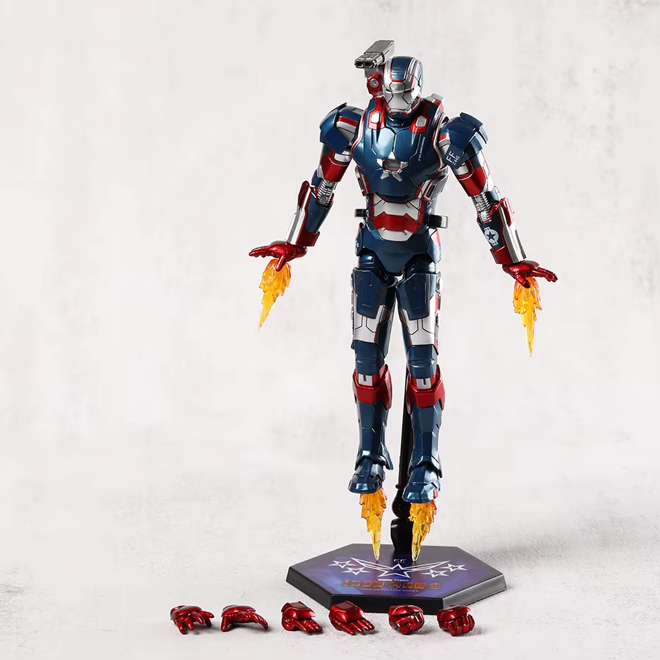ZD Toys-Figurines Iron Man 3 en PVC, statuettes à collectionner, Iron Fosot, modèle beurre, cadeau