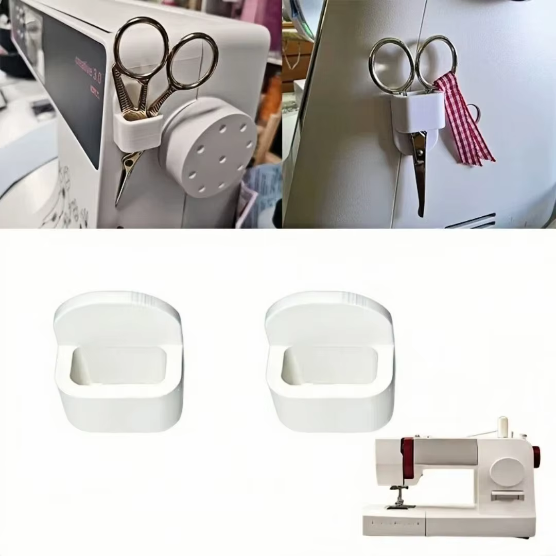 3 boîtes de rangement pour ciseaux de machine à coudre - Gardez votre bureau