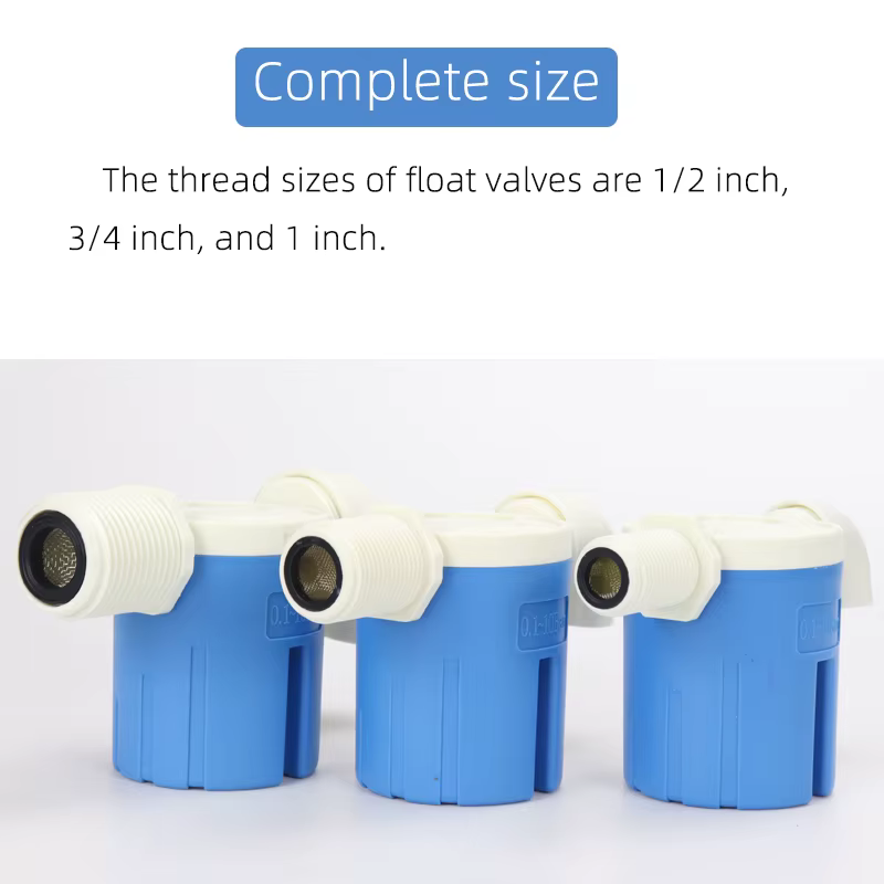 Vanne à flotteur entièrement automatique