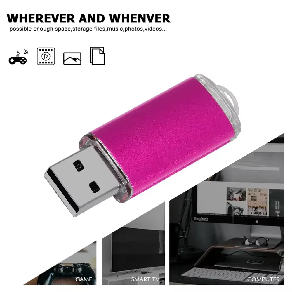 Clé USB personnalisée avec logo, lot de 10, 4 Go, 8 Go, 16 Go, 32 Go, 64 Go, étanche, capacité réelle, disque U, clé USB
