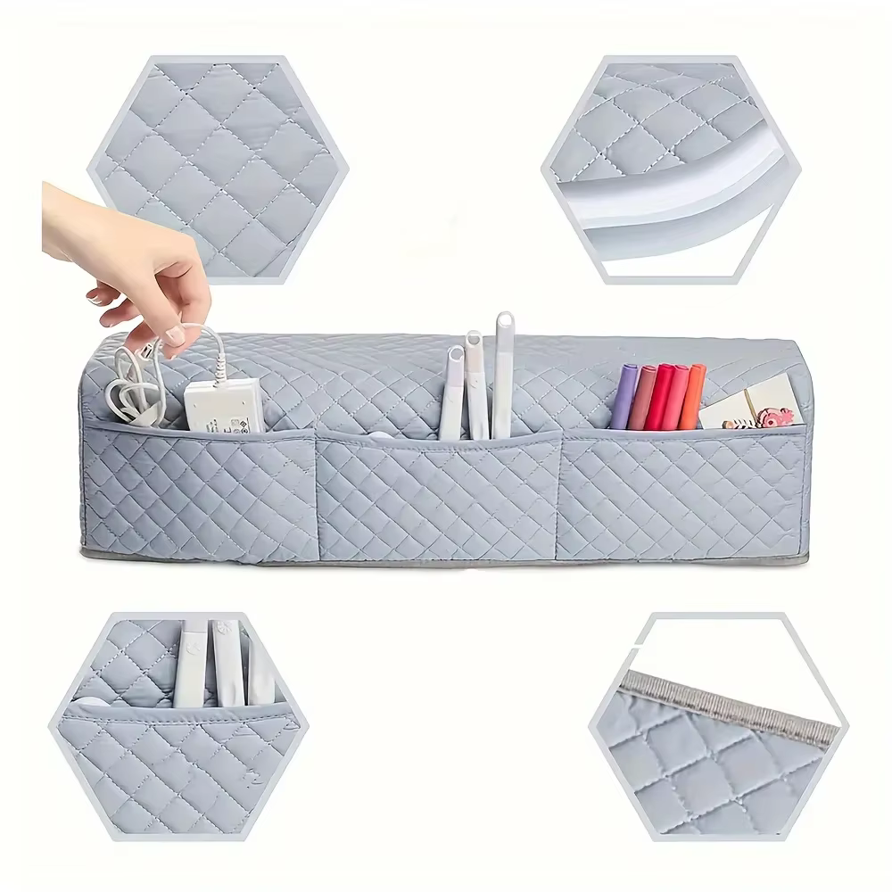 Housse de protection anti-poussière pour machine de découpe Cricut Maker Explore Air2 avec élastique large