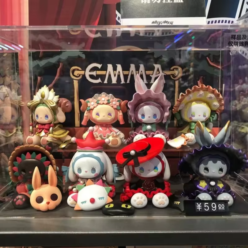 EMMA – série de mascarade de forêt secrète, boîte aveugle, sac Surprise Emma mignon, décor de bureau, ornement, figurine d'action, jouets cadeaux mystère BoGK