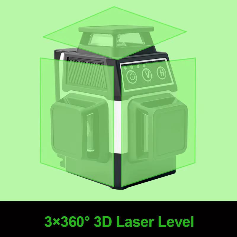 Pracmanu – Mini niveau Laser 12 lignes