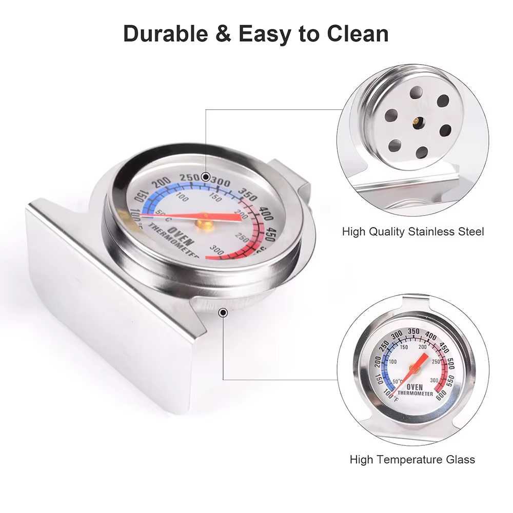 Thermomètre de four 50-300 ° C/100-600 °