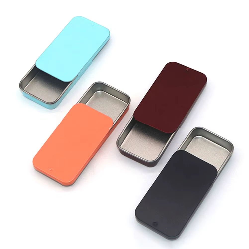 Boîtes AfricHinged Rectangulaires Multicolores