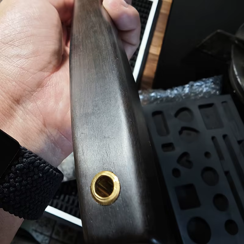 Petit marteau carré en acier 440C
