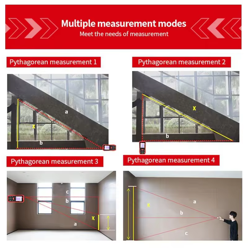 Télémètre Laser UNI-T LM50A LM70A LM100A LM120A