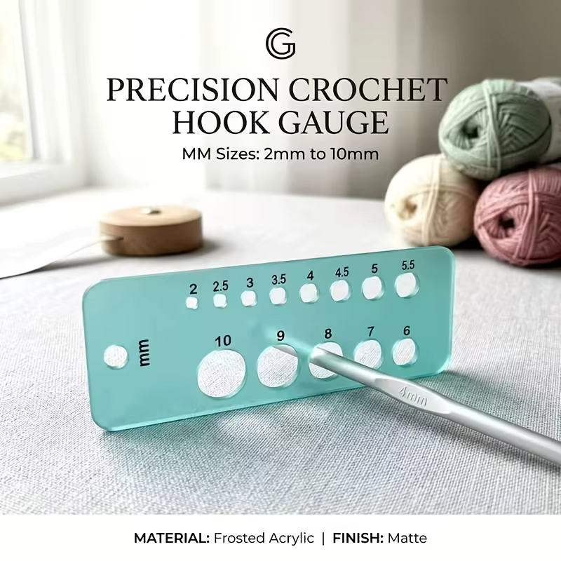 Tableau de tailles de crochets de précision