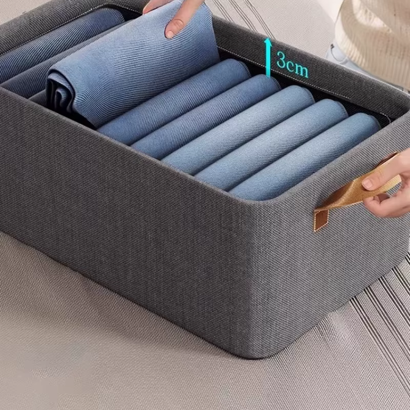 Boîte de rangement de placard Premium pour vêtements et pantalons