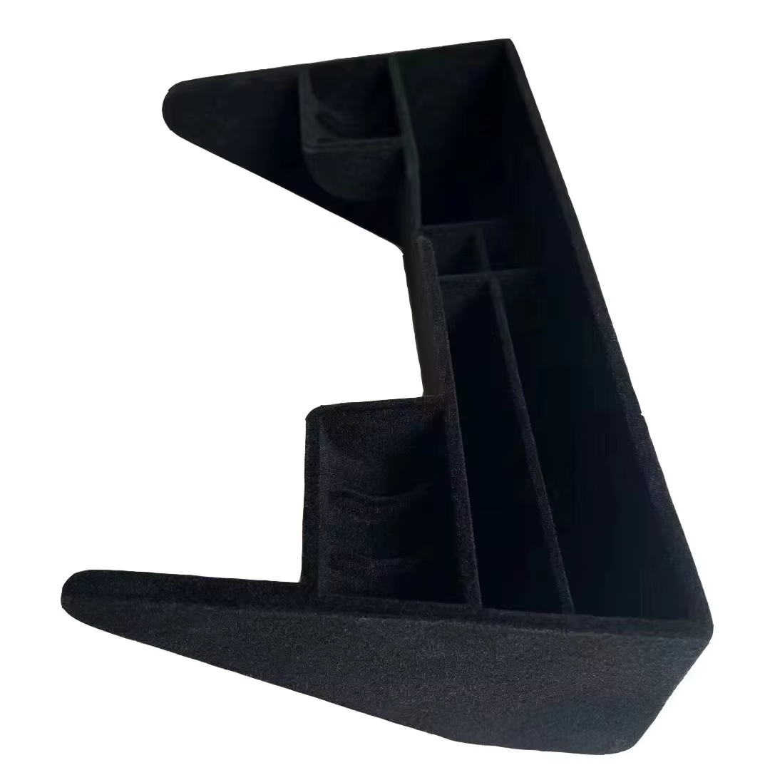 Boîte de rangement pour console centrale de voiture Skoda Kodiaq, multi-grilles, rangement, rangement, conteneur de grande capacité pour Volkswagen