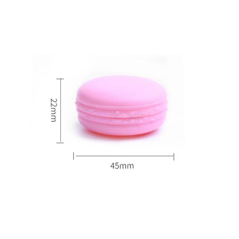 Conteneurs cosmétiques vides Macarons couleur bonbon