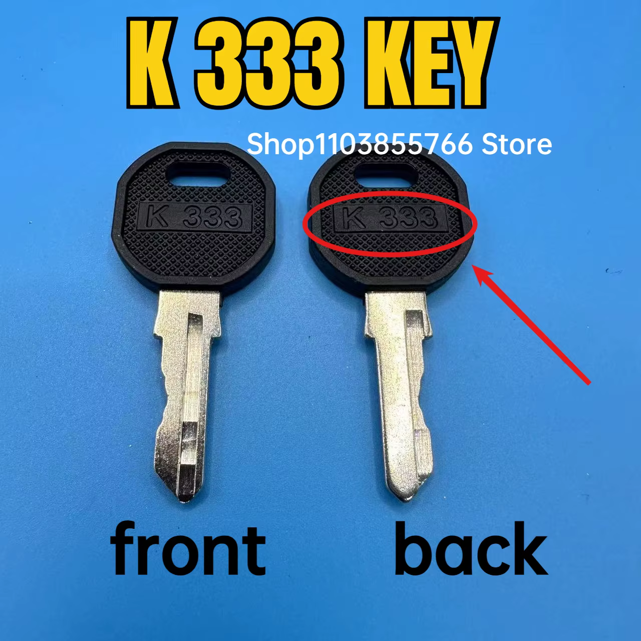 K 333 2 pièces 1108-U35 EMKA K333 clés 1333 pas clé DIRAK GEGE GHE maille ASSMANN