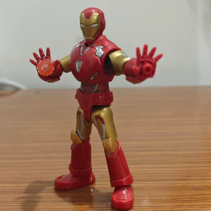 BLOKEES Marvel Heroes Building Blocks Version Galaxie 1 Iron Man MKLXXXV Thor Thanos Jouets à assembler modèles articulés ornements cadeaux