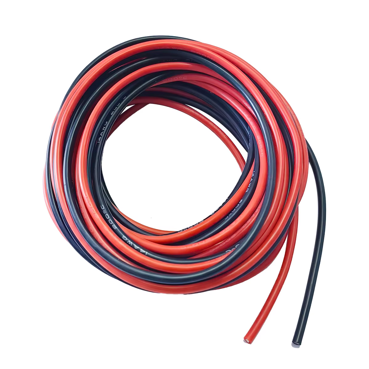 Fil électrique en Silicone 14/16/18/20/22/24/26/28/30 AWG