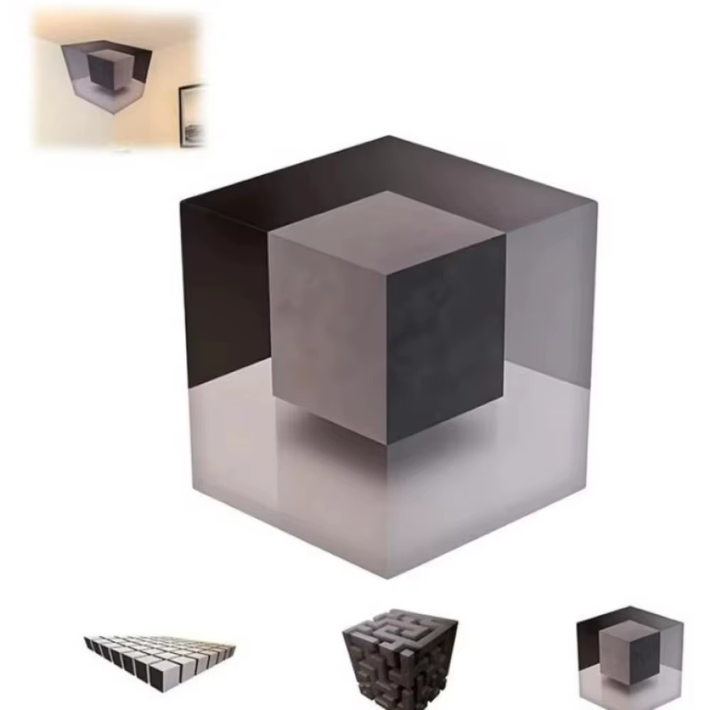 Cadeaux - Art mural 3D impossible qui repolitère la réalité - Art d'illusion irrégulier - Autocollant